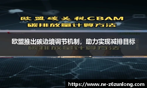 欧盟推出碳边境调节机制，助力实现减排目标